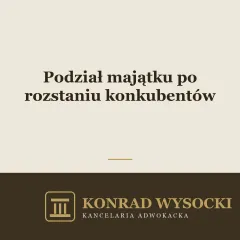 Podział majątku po konkubinacie — jak rozliczyć wspólne życie