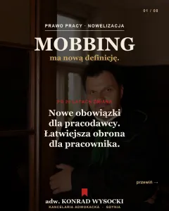 Nowa definicja mobbingu w Kodeksie pracy