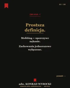 Nowa definicja mobbingu w Kodeksie pracy