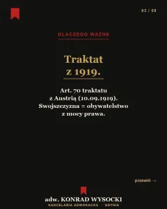 Obywatelstwo po przodkach z Galicji: prawo swojszczyzny