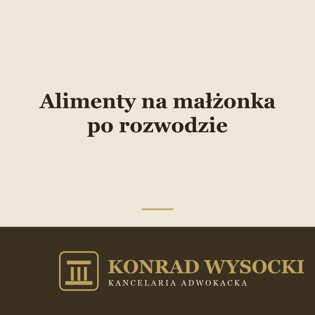 Alimenty na małżonka po rozwodzie — kiedy się należą