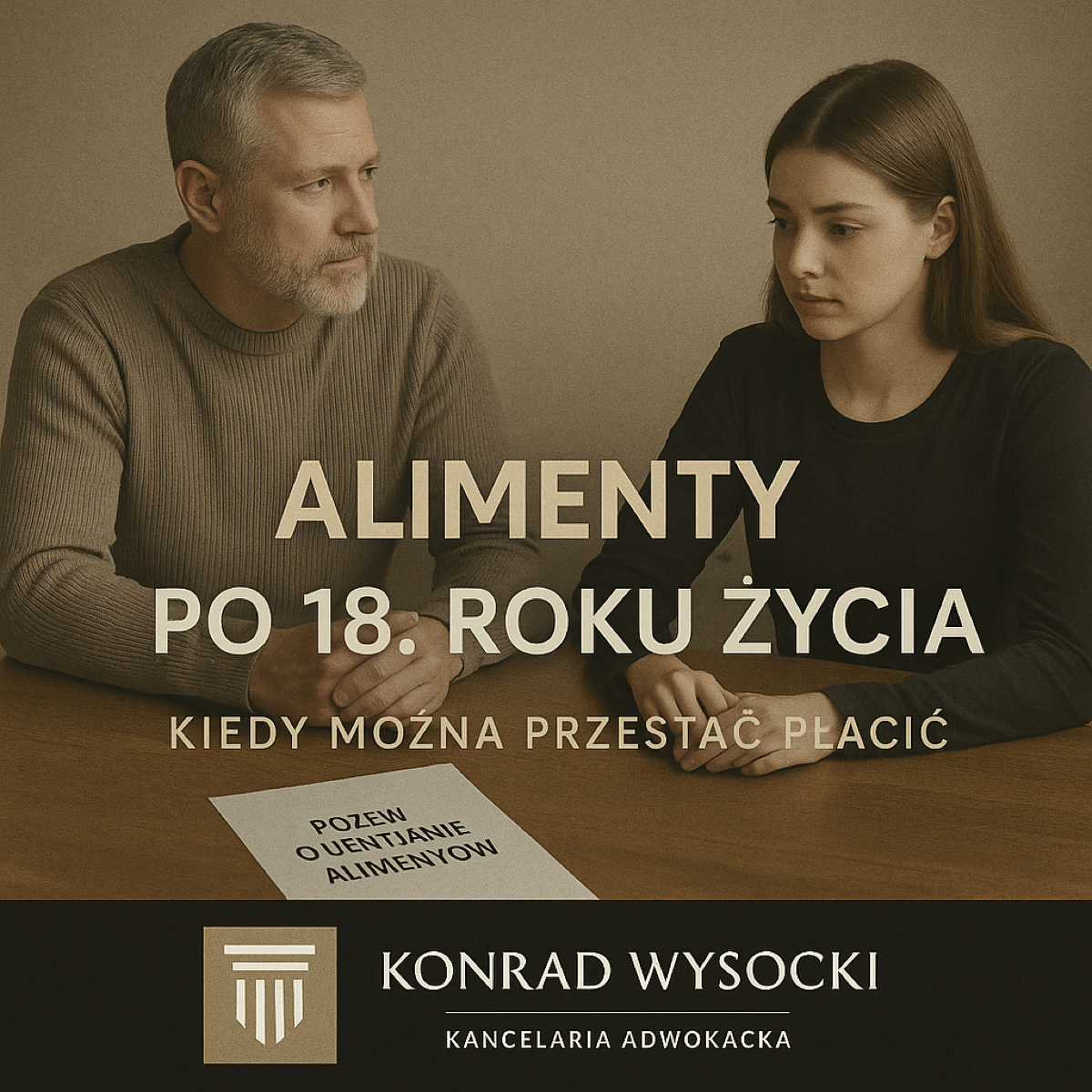 Alimenty na pełnoletnie dziecko – kiedy można żądać zakończenia obowiązku
