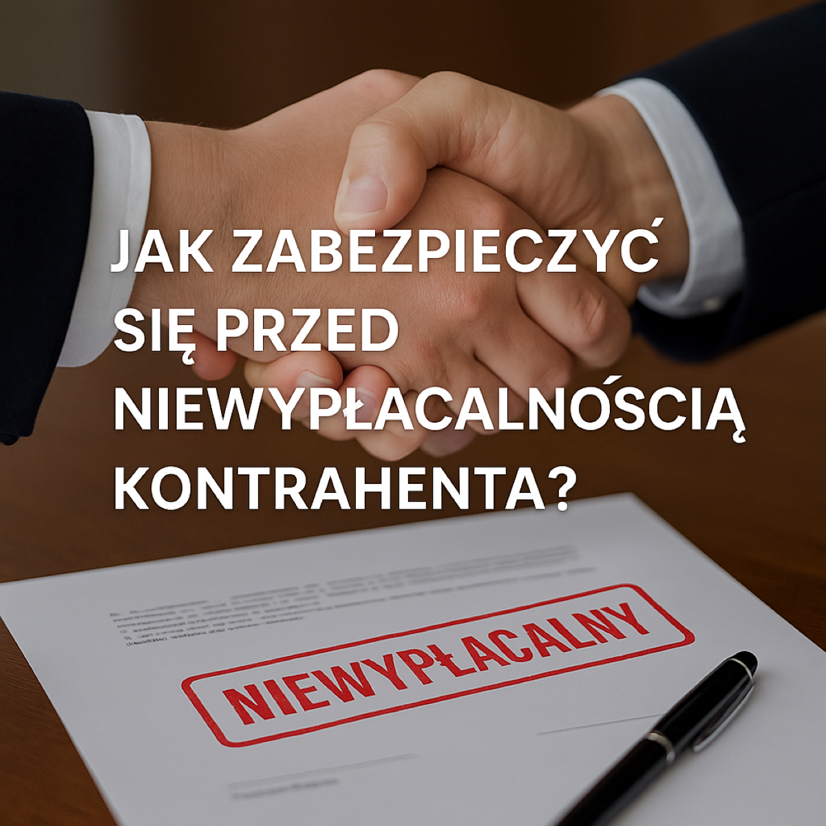 Jak zabezpieczyć się przed niewypłacalnością kontrahenta?