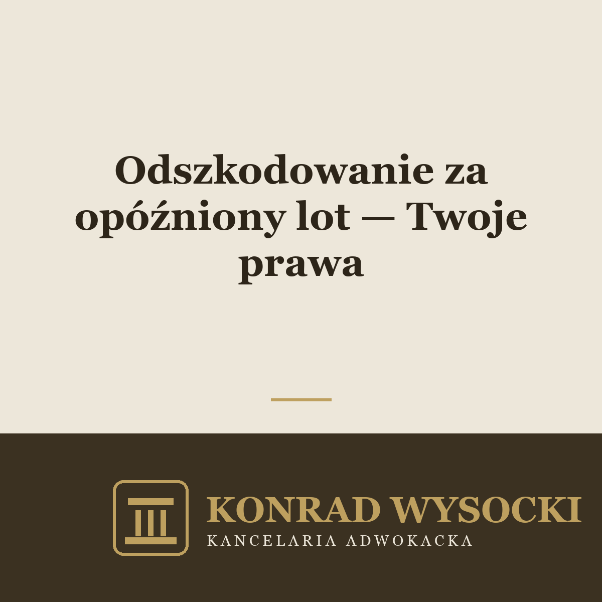 Odszkodowanie za opóźniony lub odwołany lot — Twoje prawa jako pasażera
